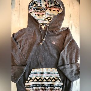 Tentree-Grey long sleeve hoodie pullover sweatshirt Women’s size Small